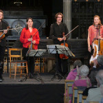 Sacconi Quartet standing