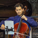 Ashok Klouda on cello Ashok Klouda on cello