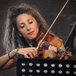 Zara Benyounes on violin Zara Benyounes on violin