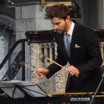 Lewis Wright on the vibraphone Lewis Wright on the vibraphone