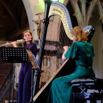 Alis Huws, harp and Carys Gittins, flute